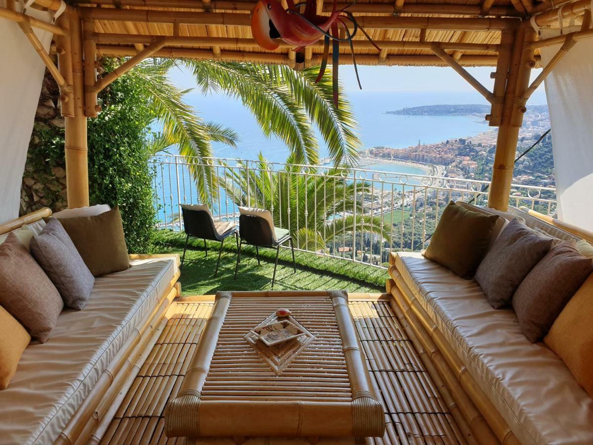Villa Panoramica Ментона Экстерьер фото